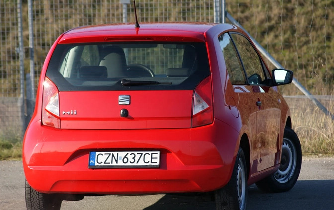 Seat Mii cena 22500 przebieg: 170000, rok produkcji 2016 z Żnin małe 137